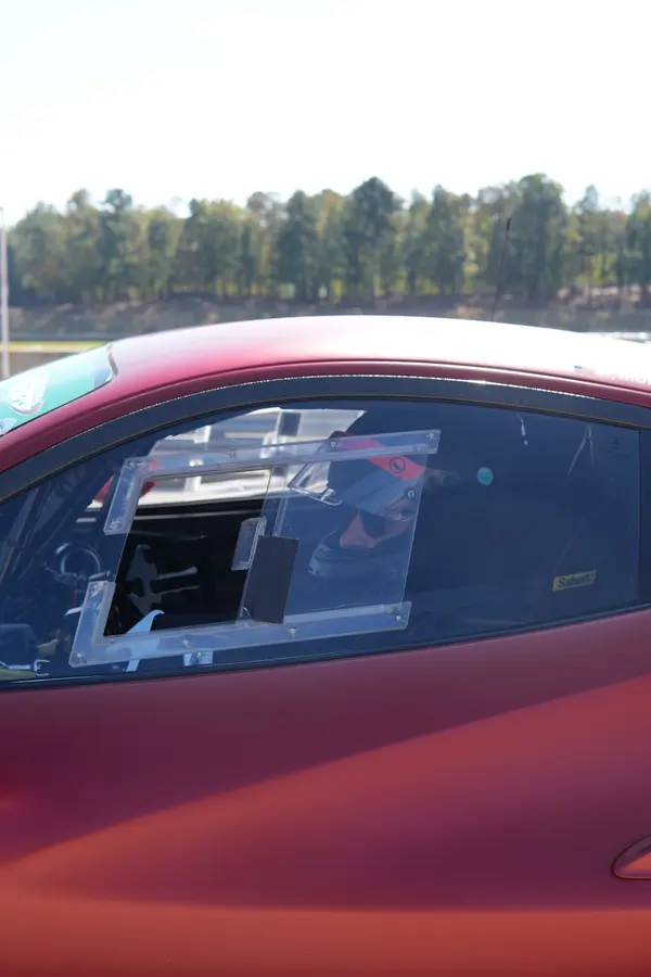 Gotham Motorsports Ferrari racing on track