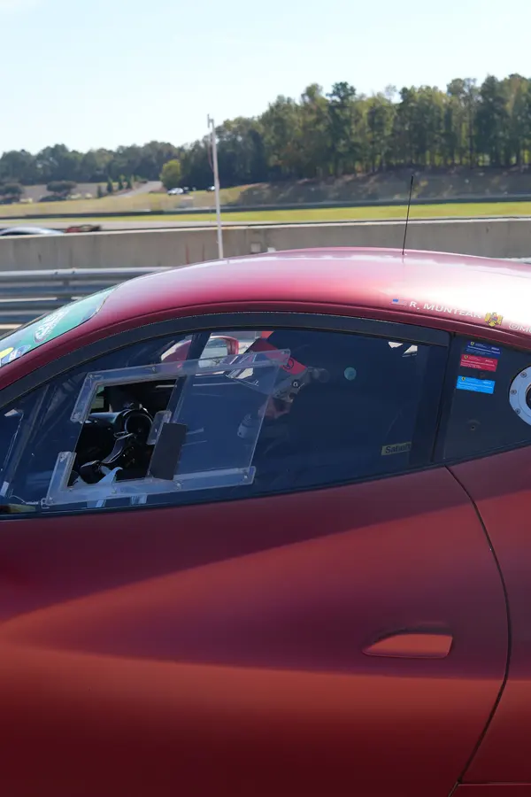 Gotham Motorsports Ferrari racing on track