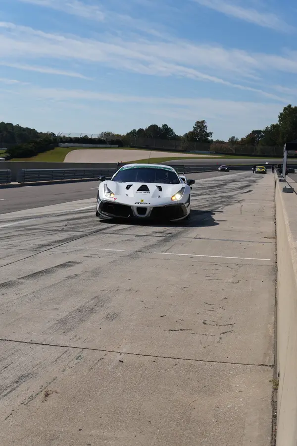 Gotham Motorsports Ferrari racing on track