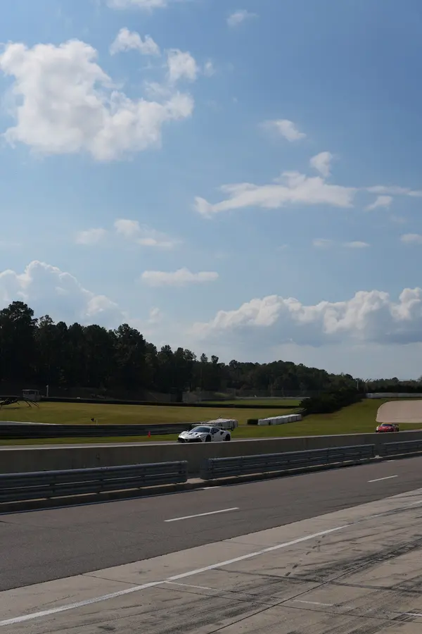 Gotham Motorsports Ferrari racing on track