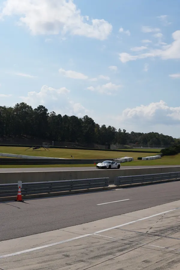 Gotham Motorsports Ferrari racing on track