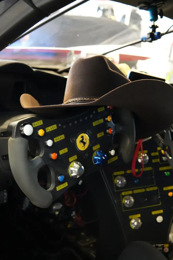 Gotham Motorsports Ferrari racing on track