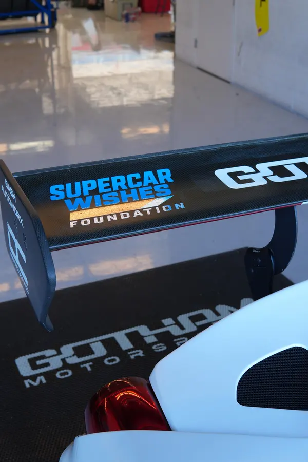 Gotham Motorsports Ferrari racing on track