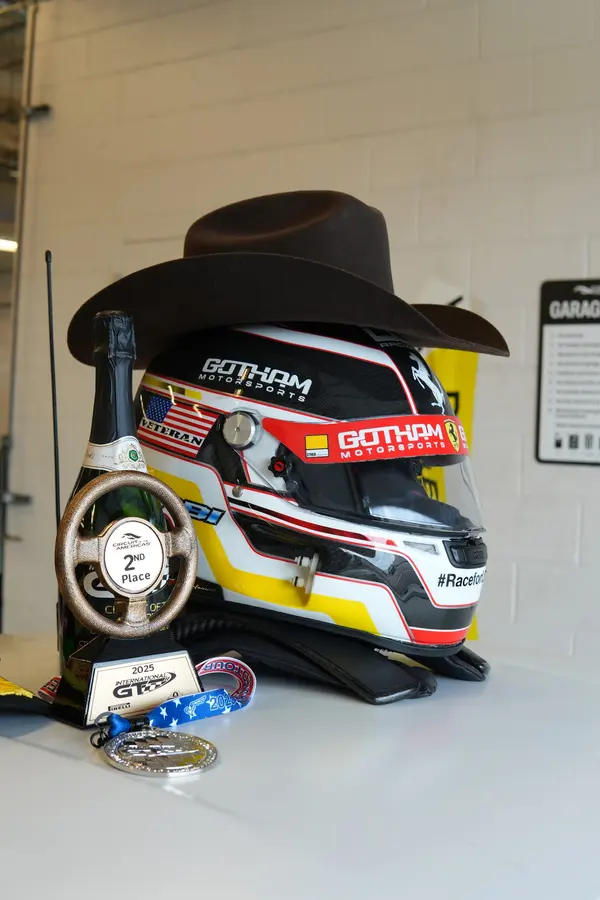 Gotham Motorsports Ferrari racing on track