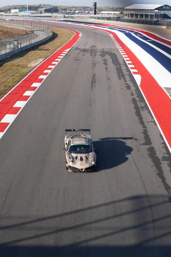 Gotham Motorsports Ferrari racing on track