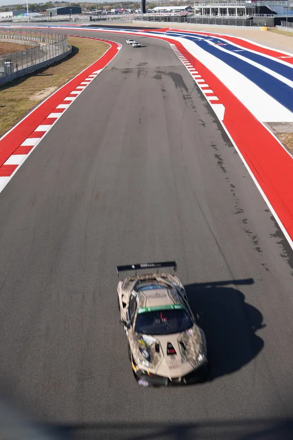 Gotham Motorsports Ferrari racing on track