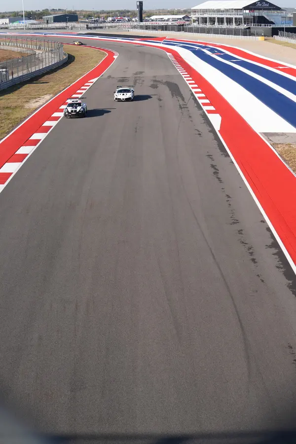 Gotham Motorsports Ferrari racing on track