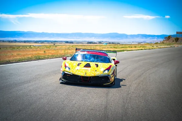 Gotham Motorsports Ferrari racing on track