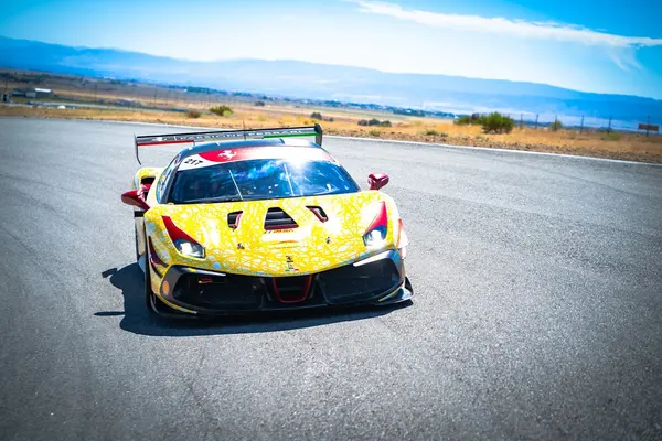 Gotham Motorsports Ferrari racing on track