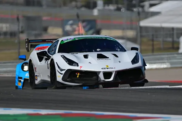 Gotham Motorsports Ferrari racing on track