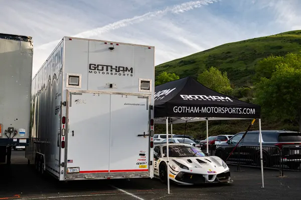 Gotham Motorsports Ferrari racing on track