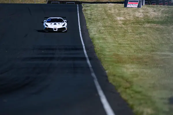 Gotham Motorsports Ferrari racing on track