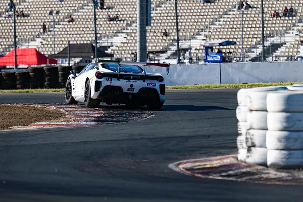 Gotham Motorsports Ferrari racing on track
