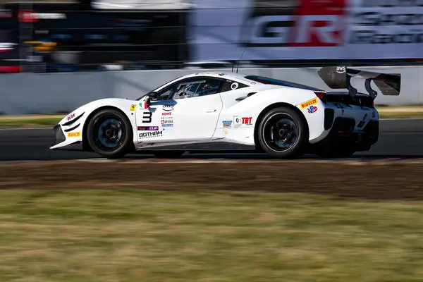 Gotham Motorsports Ferrari racing on track