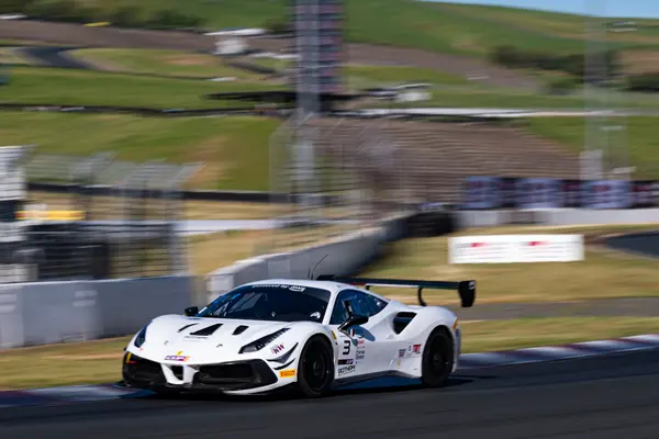 Gotham Motorsports Ferrari racing on track