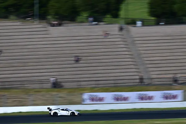 Gotham Motorsports Ferrari racing on track
