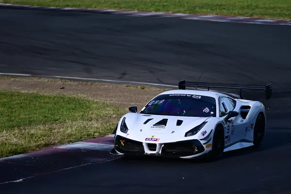 Gotham Motorsports Ferrari racing on track