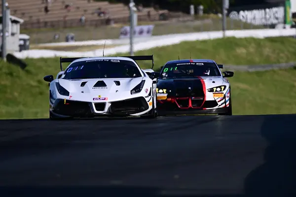 Gotham Motorsports Ferrari racing on track