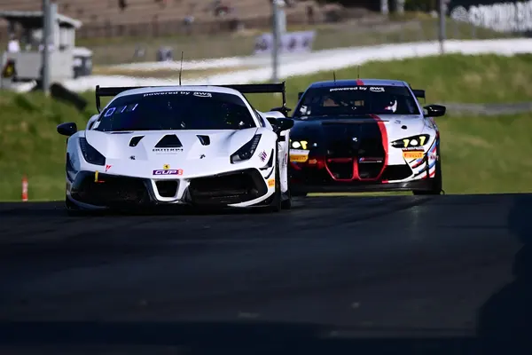 Gotham Motorsports Ferrari racing on track