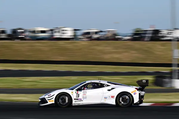 Gotham Motorsports Ferrari racing on track