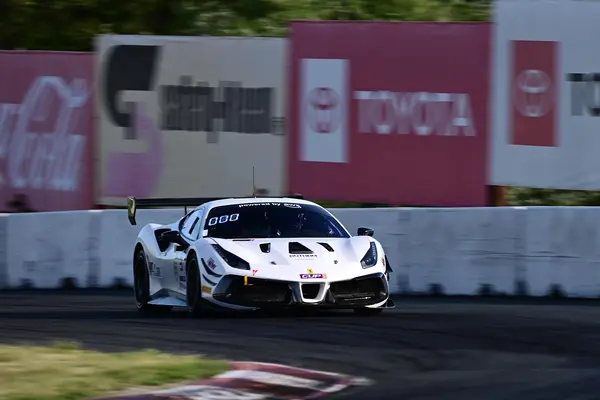 Gotham Motorsports Ferrari racing on track