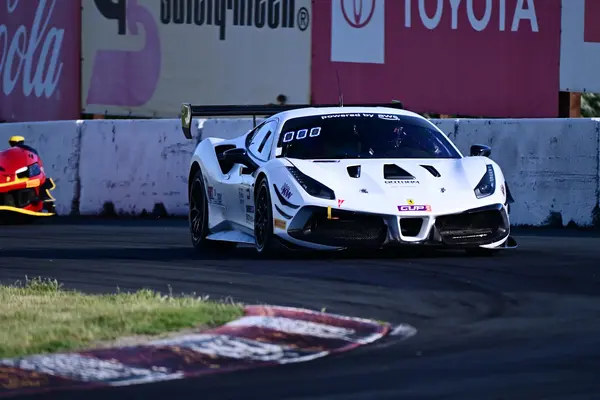 Gotham Motorsports Ferrari racing on track