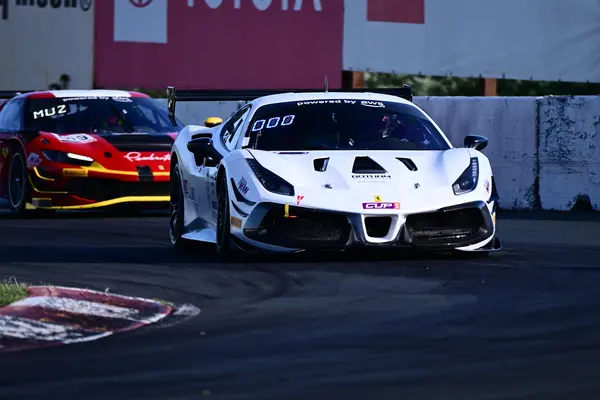 Gotham Motorsports Ferrari racing on track