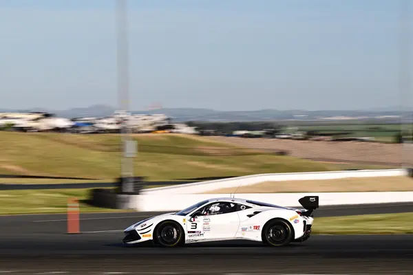 Gotham Motorsports Ferrari racing on track