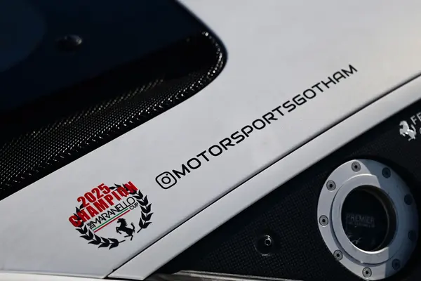 Gotham Motorsports Ferrari racing on track