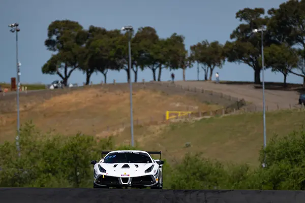 Gotham Motorsports Ferrari racing on track