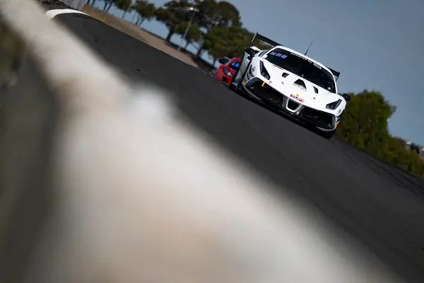 Gotham Motorsports Ferrari racing on track