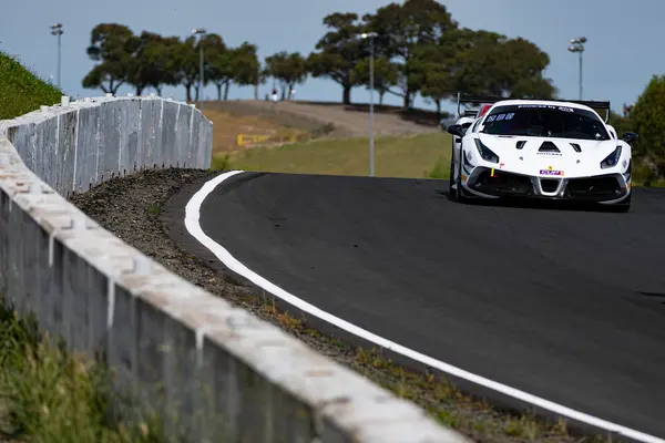 Gotham Motorsports Ferrari racing on track