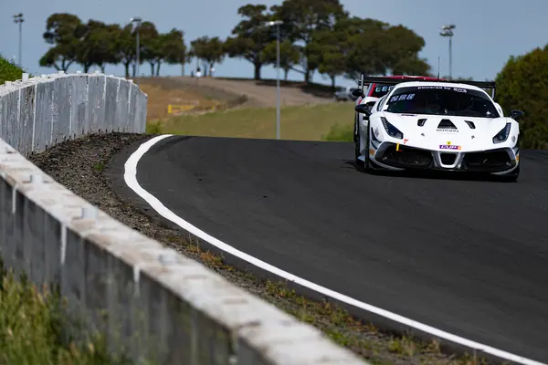 Gotham Motorsports Ferrari racing on track