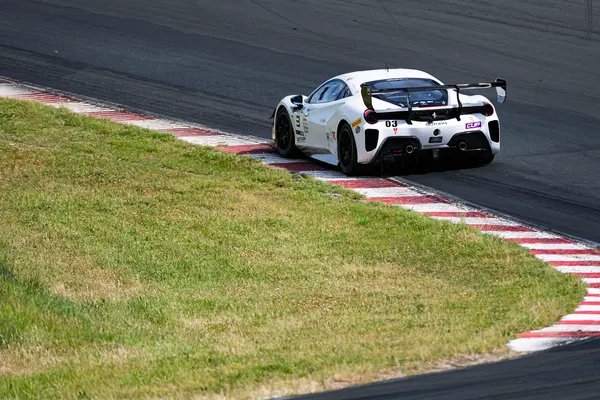 Gotham Motorsports Ferrari racing on track