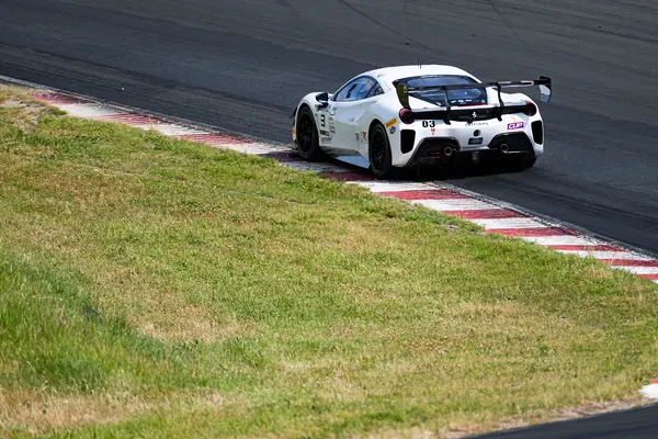 Gotham Motorsports Ferrari racing on track