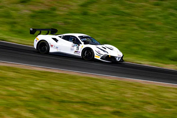 Gotham Motorsports Ferrari racing on track