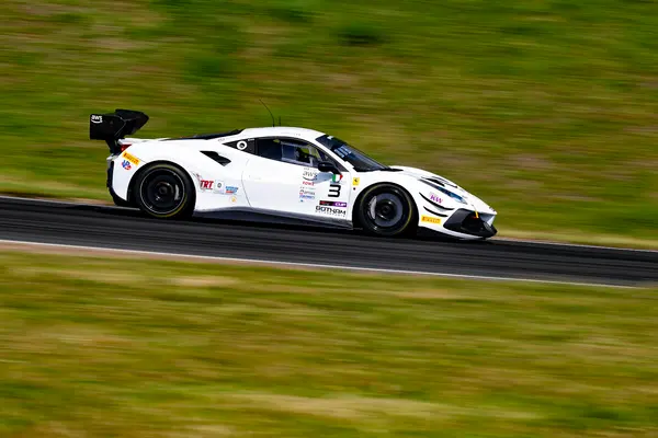 Gotham Motorsports Ferrari racing on track