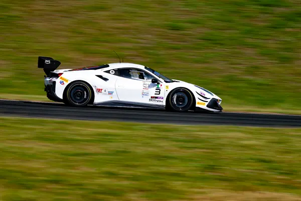 Gotham Motorsports Ferrari racing on track