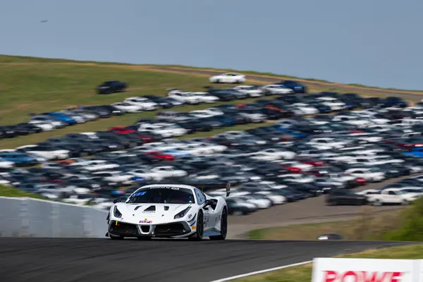 Gotham Motorsports Ferrari racing on track