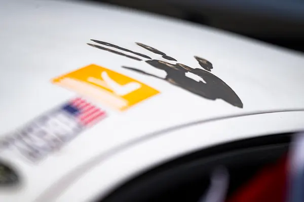 Gotham Motorsports Ferrari racing on track