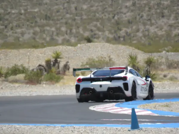 Gotham Motorsports Ferrari racing on track