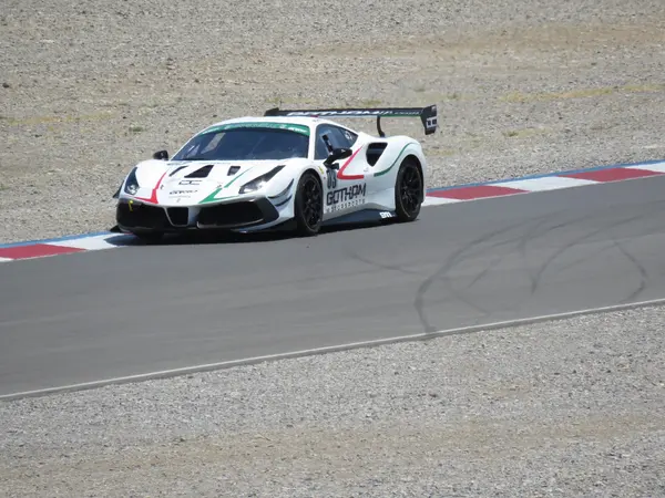 Gotham Motorsports Ferrari racing on track