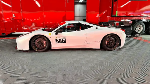 Gotham Motorsports Ferrari racing on track