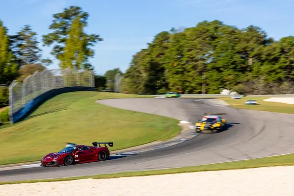 Gotham Motorsports Ferrari racing on track