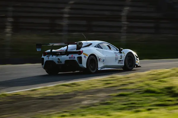 Gotham Motorsports Ferrari racing on track