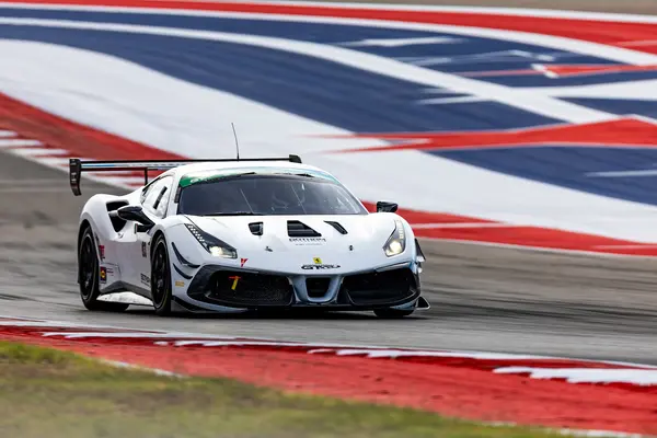 Gotham Motorsports Ferrari racing on track