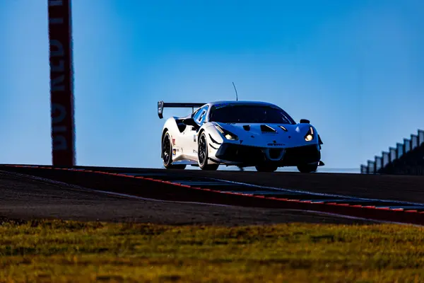 Gotham Motorsports Ferrari racing on track