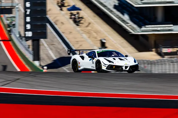 Gotham Motorsports Ferrari racing on track
