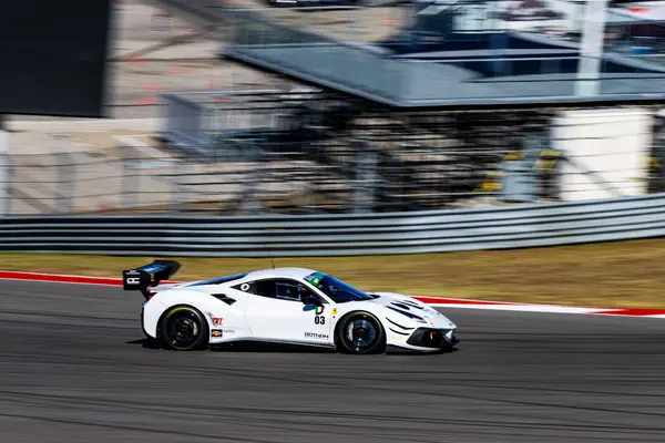 Gotham Motorsports Ferrari racing on track