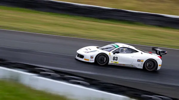 Gotham Motorsports Ferrari racing on track